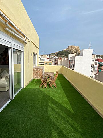  Alquiler de áticos con terraza en Centro (Alicante)