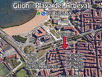Portada con precios y telefono.png Alquiler de piso en La Calzada (Gijón)
