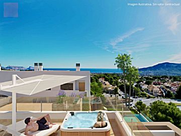 Imagen 1 Venta de casa con piscina y terraza en La Nucia 